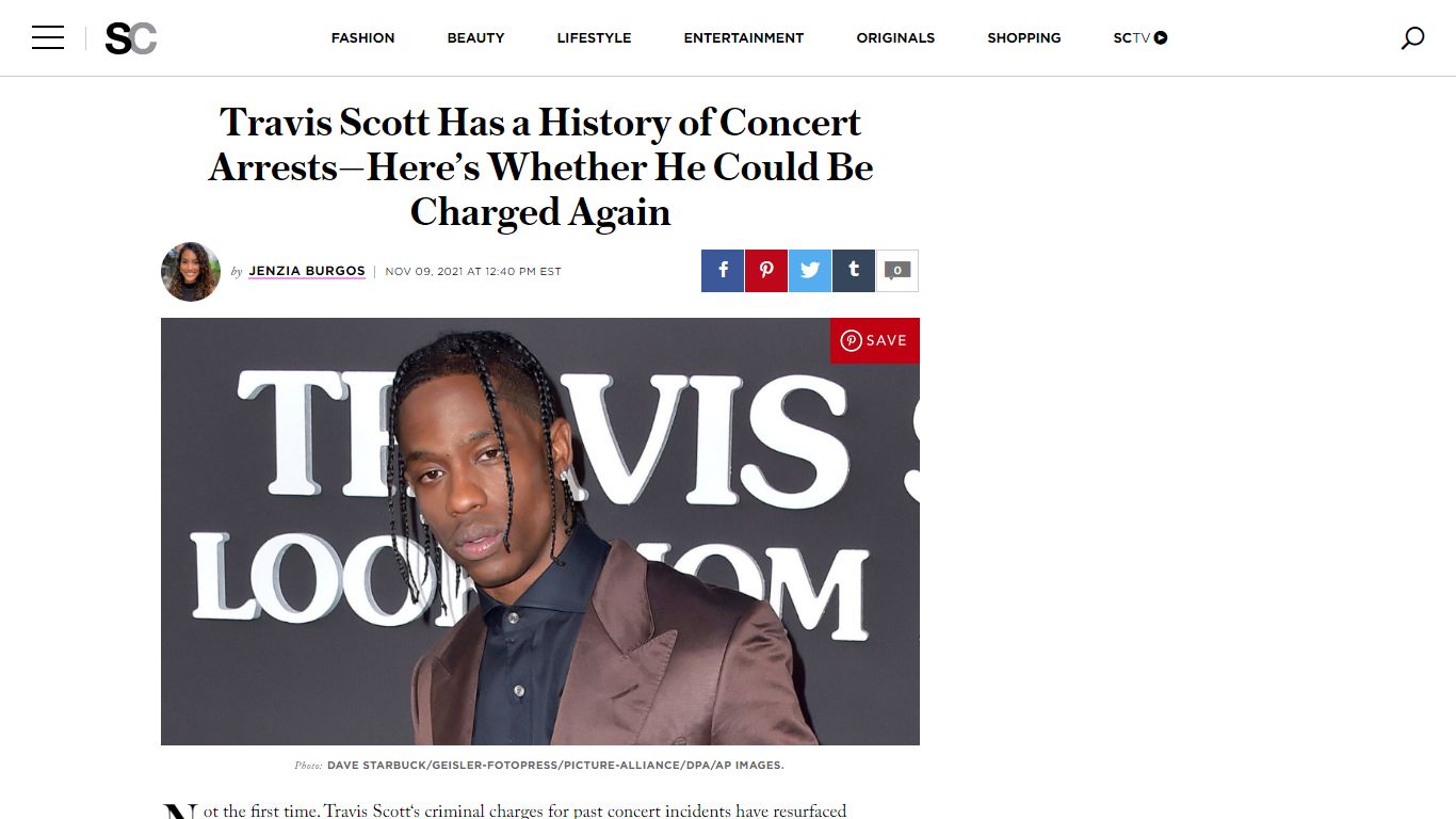 Travis Scott Criminal Charges: Will He Be Arrested For Concert Deaths ...